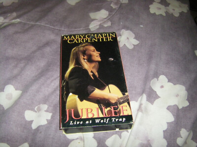 Jubilee: Live at Wolf Trap by Mary Chapin Carpenter VHS 1995 Sony UNTESTED