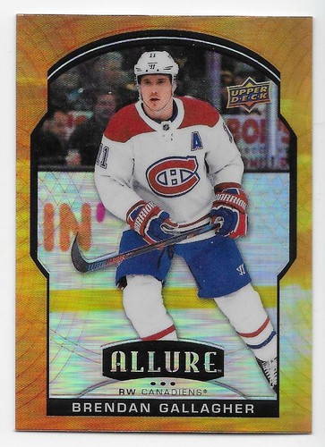 20/21 UPPER DECK ALLURE SUNSET PARALLEL Hockey (#1-100) U-Pick From List - Picture 2 of 98