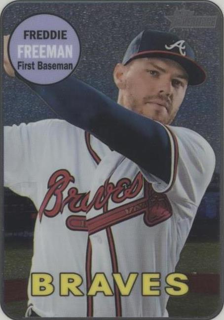 2018 Topps Heritage - Freddie Freeman #THC-100 - 1 of 1