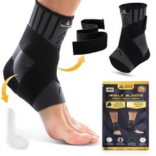Foot Brace  Ankle Brace Ankle Support for Men  Women Ankle Wrap - Sprained ...