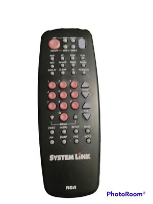 RCA System Link 8R18016 REV-3 TV VCR Remote Control Tested Working