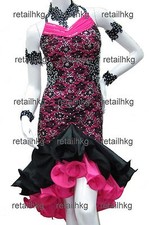 Z730 Custom-made Ballrom Latin Salsa Rumba Samba Jive Dance dress
