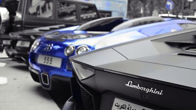 Cars streets lamborghini bugatti veyron vehicles Desk Mat Stitched