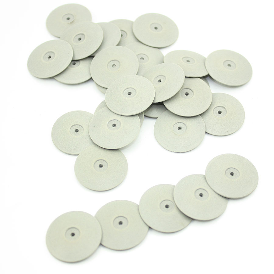 100 PCS Rubber Polishing Ultra Fine Disc Jewelry Rotary Tool Metal Polisher