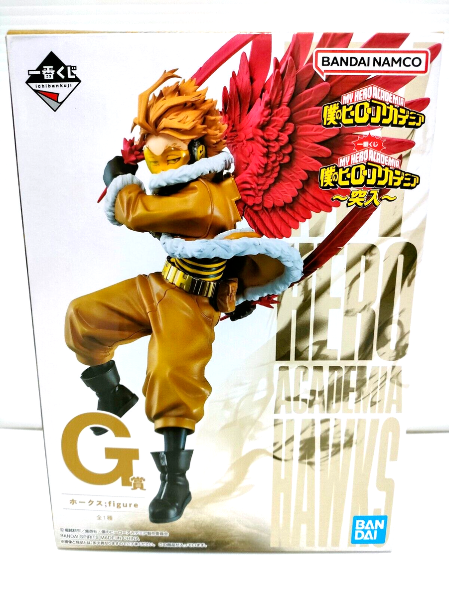 BANDAI NAMCO HAWKS アクションフィギュア My Hero Academia Rush Hawks Figure Prize G 6.49in Bandai Ichiban