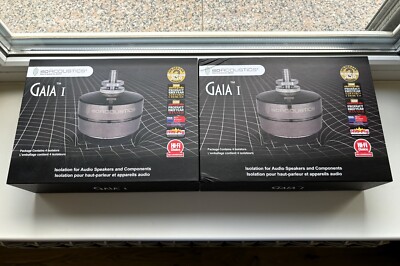 2 SETS of IsoAcoustics GAIA I - Loudspeakers Isolator (Open Box)