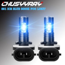 Pair 881 896 898 886 Led Fog Driving Light Bulbs 8000k Ice Blue High Power Pair 881 896 898 886 Led Fog Driving Light Bulbs 8000k Ice Blue High Power