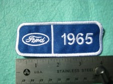 Patch uniforme concessionario ricambi Ford 1965