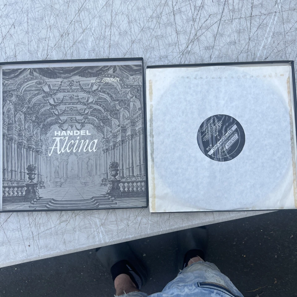Handel: Alcina opera Stereo Triple LP, Sutherland, Bonynge, London OSA-1361 VG/G - Image 4 of 4