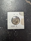Uncirculated 1938-D Denver Mint Buffalo Nickel