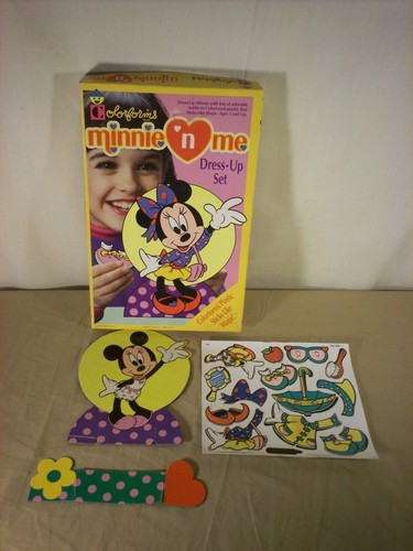 Vintage Disney Colorforms Minnie Mouse Minnie and Me Near Complete | eBay