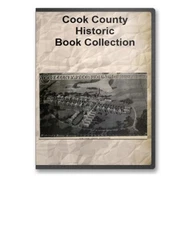 Cook County IL Illinois History Culture Family Tree Genealogy 17 Book Set - D15