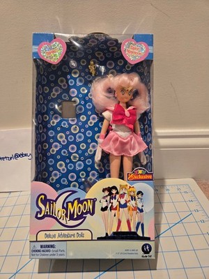 Sailor Minimoon doll 11'' Irwin toy with box stand luna-p wand Chibimoon Chibi