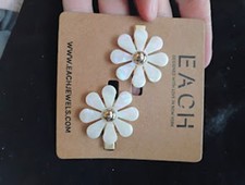 Each Floral style hairclips
