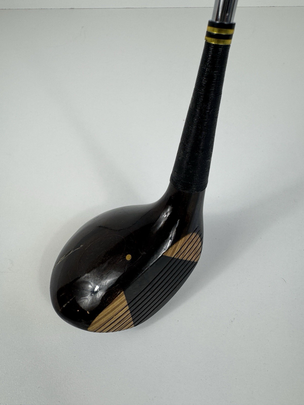 как выглядит Professional Elite Plus Registered Persimmon 1 Wood Driver 43 Lamkin Grip USA фото
