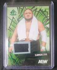 2025 AEW SP Game Used Samoa Joe Memorabilia
