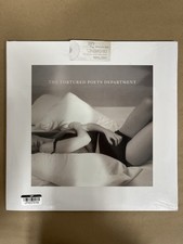 Taylor Swift - The Tortured ... LE Ghost White Vinyl SEALED NOT TESTED