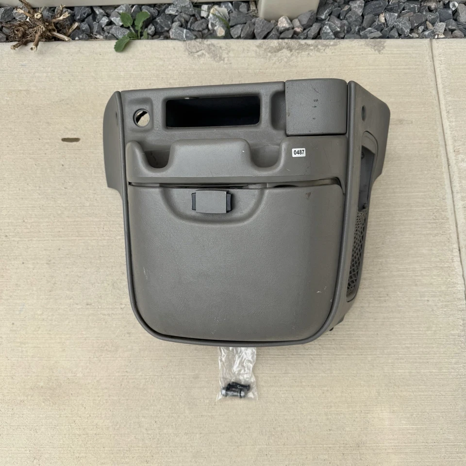 96-05 Chevy Astro GMC Safari Van Consola Central Portavasos Guantera OEM Gris Foto 2 de 4