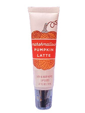Liplicious Bath Body Works Lip Gloss Marshmallow Pumpkin Latte