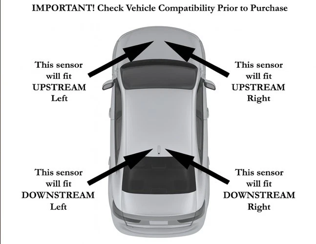 Juego de 4 sensores de oxígeno O2 Bosch para camioneta Chevrolet Silverado 1500 1999-2024 Foto 2 de 4