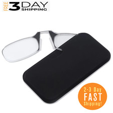 Reading Glasses Mini Eyeglasses for Men Women Ultra-Thin Optics with Box Wallet