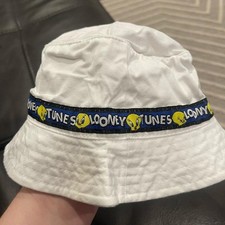 Warner Bros. Looney Tunes White Bucket Hat 1998