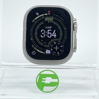 Unlocked Apple Watch Ultra 2 49MM Natural Titanium MX4L3LW/A Beta OS Face Only