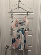 NWT Sherosa Women's Romper Dress With Shorts Brand New Size XL - FREE SHIPPING