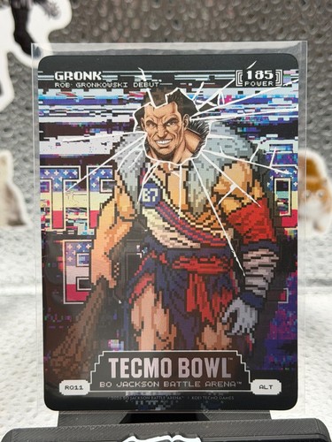 2026 Bo Jackson Battle Arena Gronk Alt Rage Quit Battlefoil #RQ11