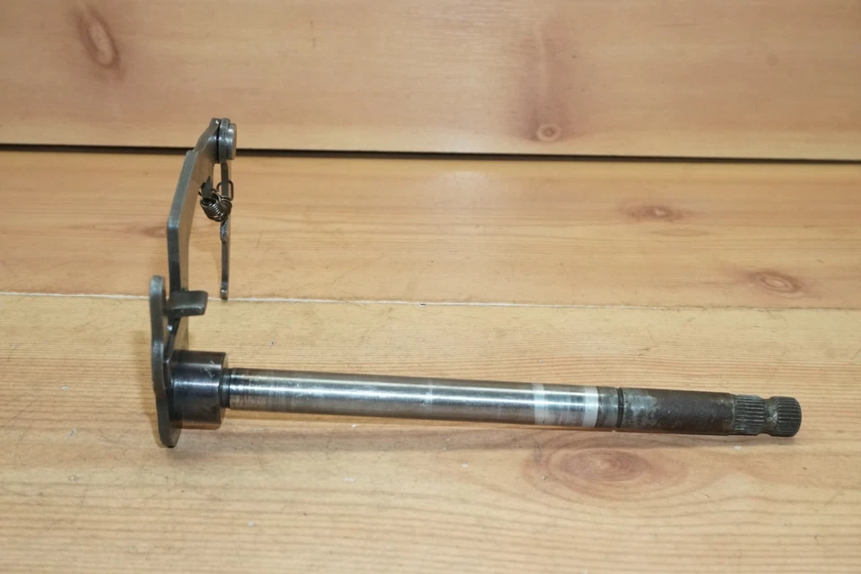 Yamaha L5T 100 1970 L5TA 1969 palanca de cambios eje engranaje YG5 G6S 164-18101-02-00 Foto 3 de 4