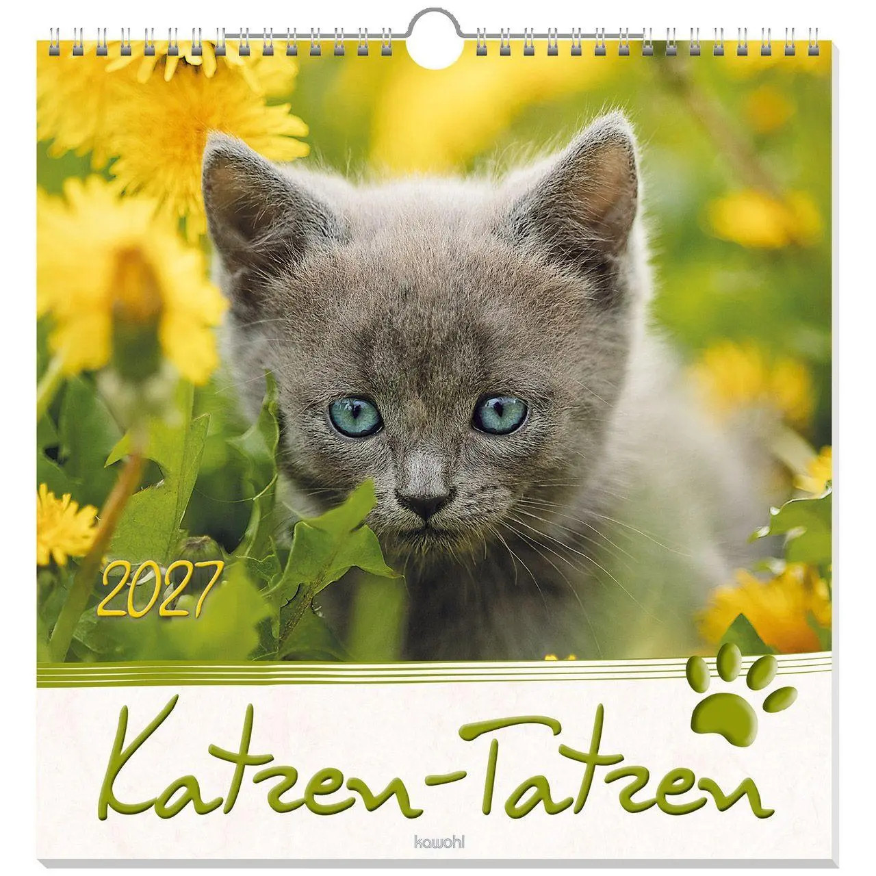 Katzen-Tatzen 2027 | Deutsch | Kalender | 14 S. | 2027 | Kawohl Verlag GmbH - Bild 4