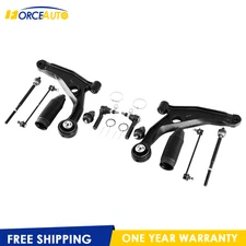 12X Front Lower Control Arm & Tie Rod End For Chrysler 200 Sebring Dodge Avenger