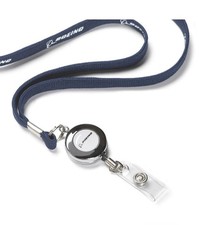 Boeing Lanyard Schl&uuml;sselband blau