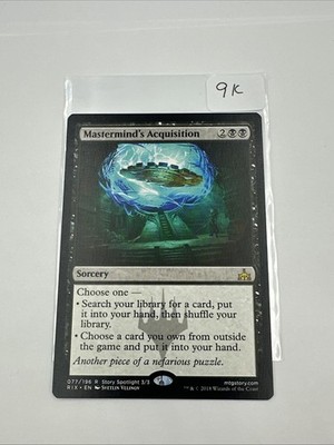 MTG Magic the Gathering Mastermind's Acquisition (77/219) Rivals of Ixalan LP