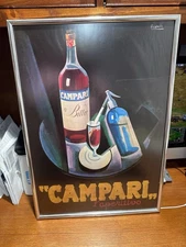 Vintage-style Campari Advertising Print