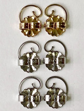 Levears 1 Pair Sterling Silver 2 Pair Stainless Steel Earrings Lifts Lifter Lady