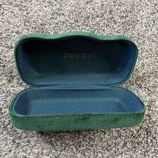 Gucci Hard Clamshell Case for Glasses/Sunglasses Green