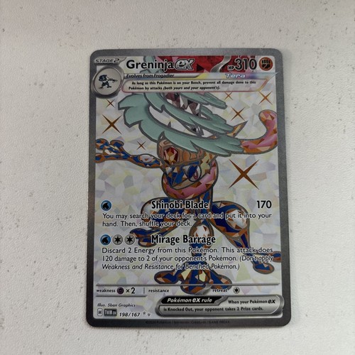Greninja ex 198/167 Sv06: Twilight Masquerade Holo