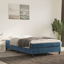 Singlebett Gästebett Bettrahmen Metallbett Bett Bettgestell ohne Matratze Samt