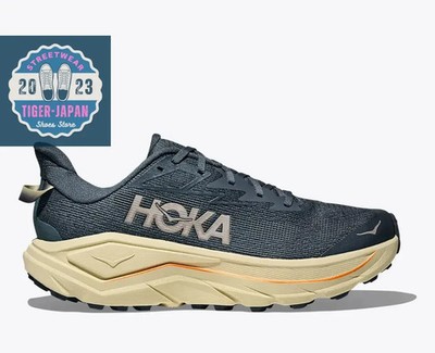 HOKA CHALLENGER 8 Regular 1168716 Faded Navy Pampas Grass Men Trail Running Shoe