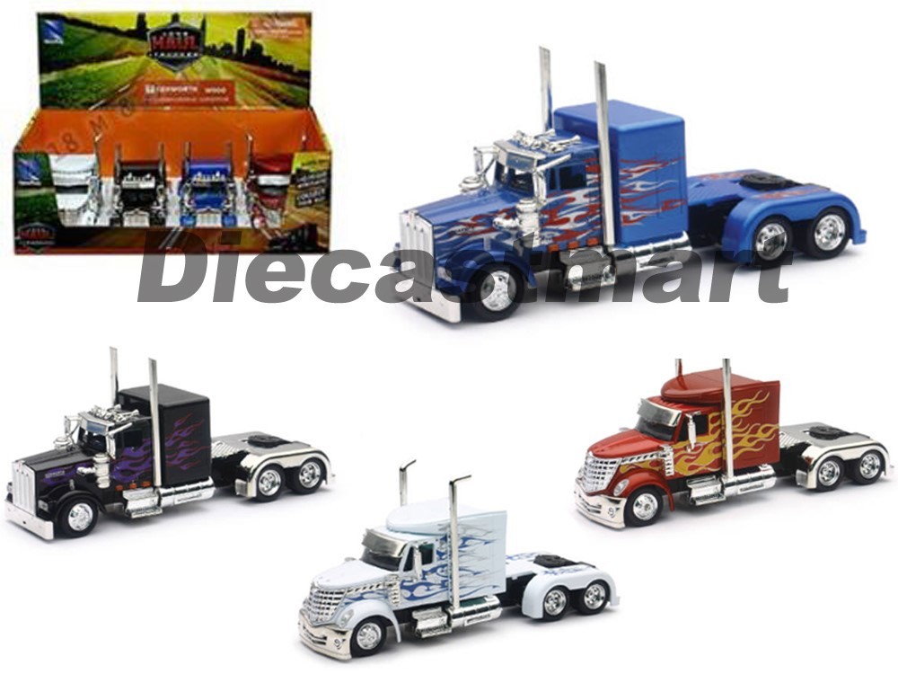New Ray 1:43 Long Haul Truckers Kenworth W900 / International