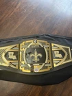 Chris Olave WWE Signed Autographed Belt Saints PSA NFL Certified Authentic