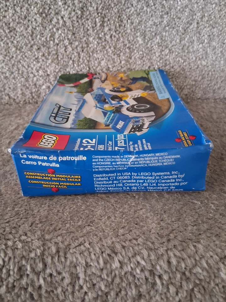 LEGO CITY Patrol Car 4436 Complete New In Packaging Open Box With Instructions - Image 4 of 4