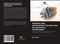 Ana VéLez | Violation Des ExonéRations Fiscales Pour Les Personnes HandicapéEs