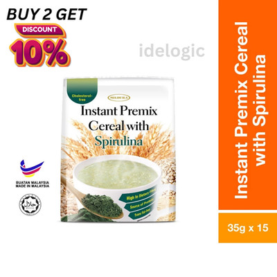Cosway Mildura Instant Premix Cereal with Spirulina 35g x 15s (1 Pack) Daily