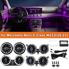 RGB LED Air Vent Lights For Mercedes W213 E-Class 64 Colour