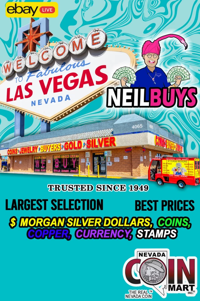 $ NEIL BUYS $ MORGAN SILVER DOLLARS, COINS, COPPER, CURRENCY, STAMPS #nM