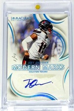 2024 Panini Immaculate Collection #MM-JOH Jeff Okudah 1/1 Modern Marks Platinum