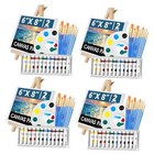 104Pcs Acrylic Paint Set - Painting Supplies with Paint Brushes, Canvas,