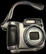 Kodak EasyShare Z700 Silver Digital Camera 4MP 5x Optical Zoom 🆓📦 *Not Working